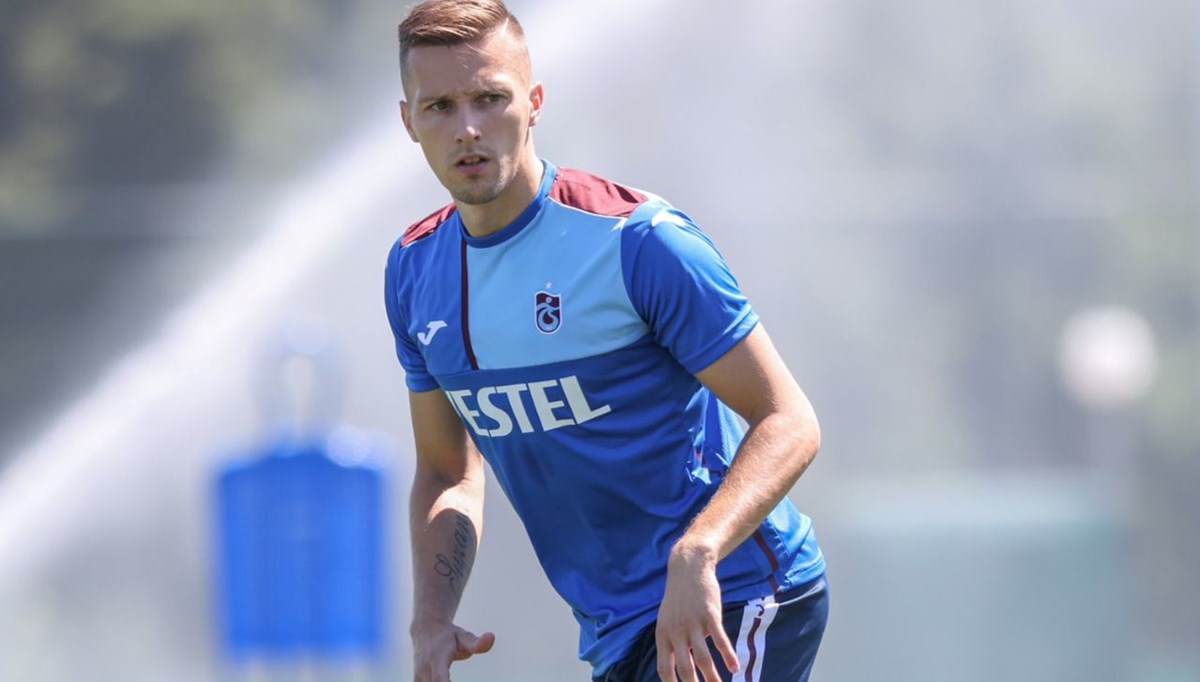 Hırvat yıldız Mislav Orsic, Trabzonspor’da ilk idmanına çıktı