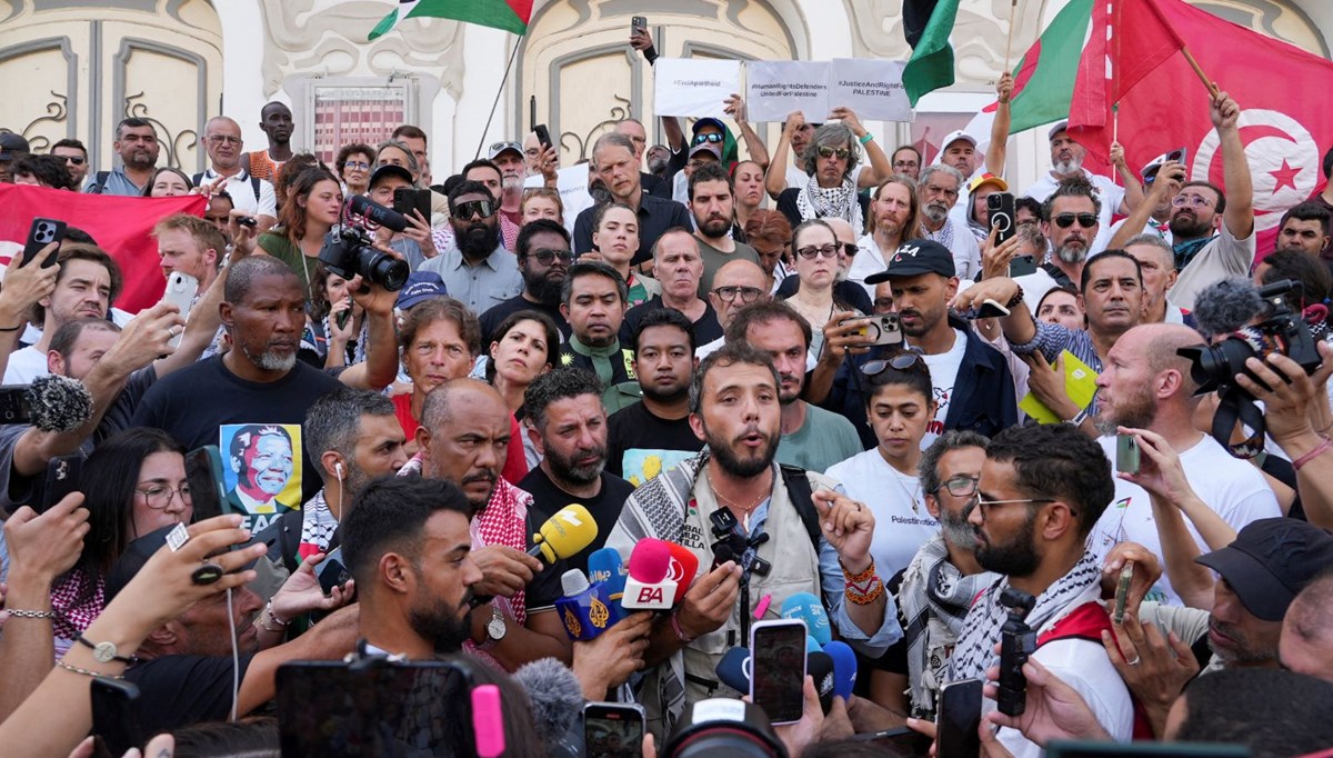 Drone'la vurulan aktivistler yola devam ediyor