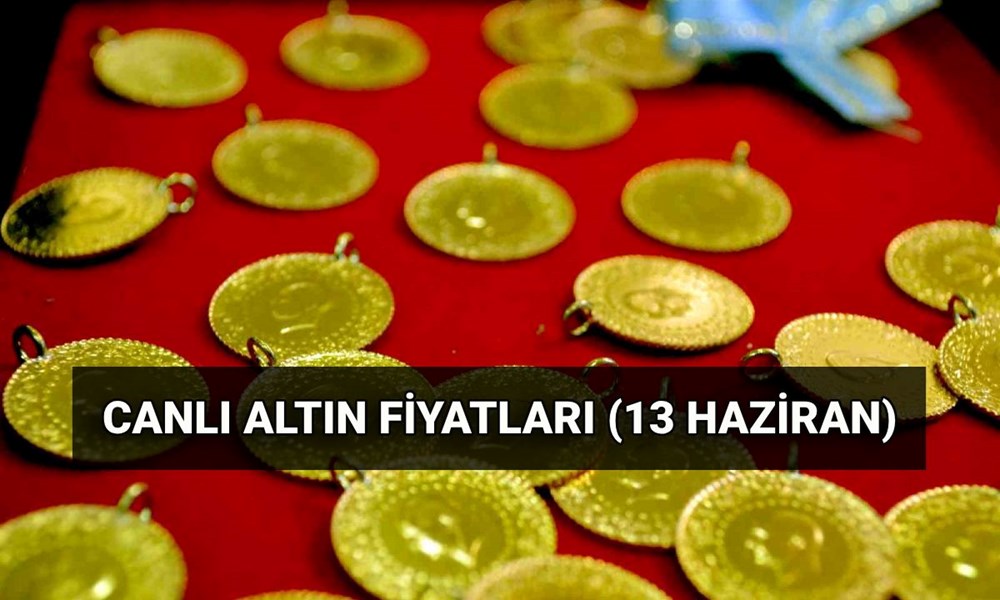 Son dakika gram altın fiyatı / Altın bugün ne kadar? 13 Haziran canlı altın fiyatları: Gram altın, çeyrek altın, ons altın kaç lira? - 1