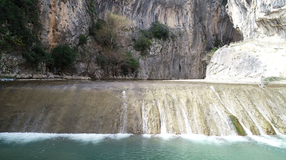 Adana'da mavi ile yeşili buluşturan Kapıkaya Kanyonu doğaseverleri bekliyor - 7