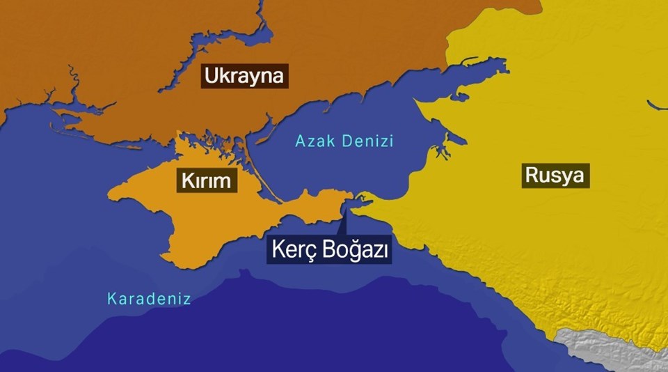 Karadeniz'de sıcak gece: Rusya Kerç Boğazı'nı gemi trafiğine tekrar açtı - 2