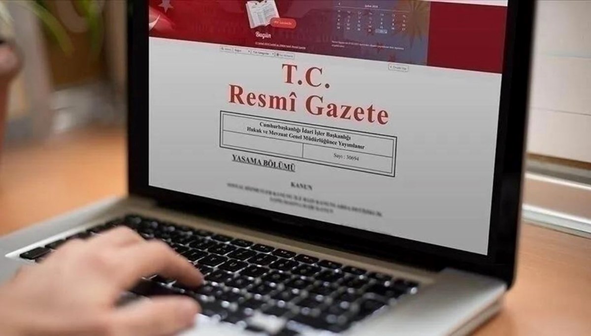 Resmi Gazete'de bugün