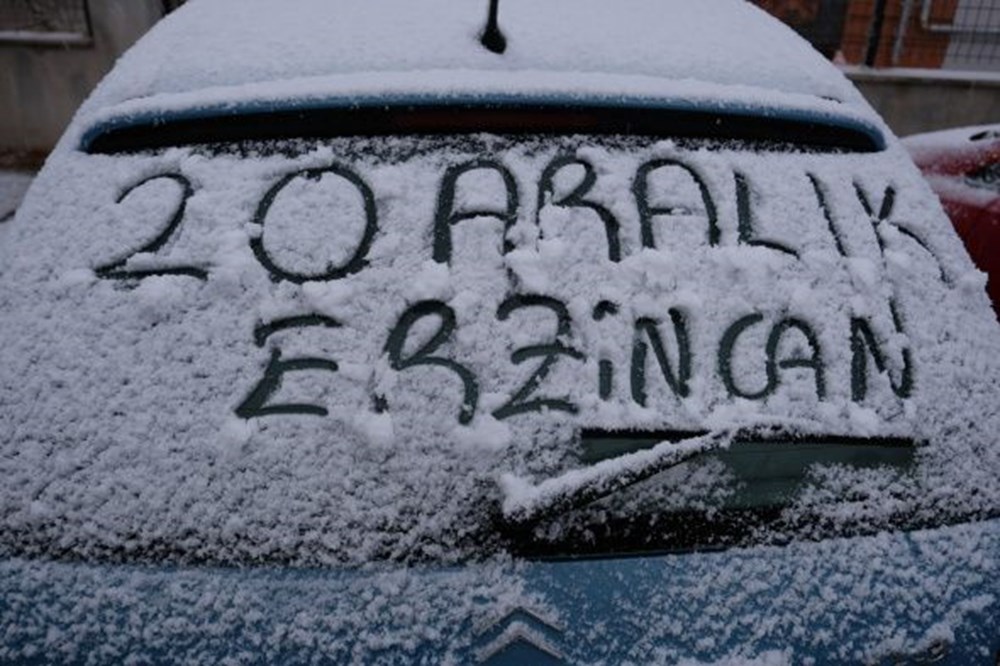 Mevsimin ilk karı düştü: İşte yurttan kar manzaraları - 5