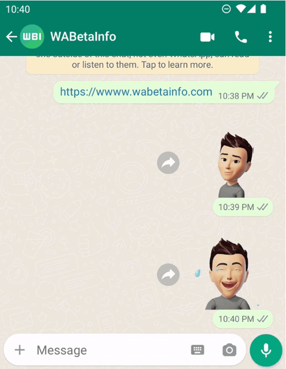 WhatsApp yeni özelliğini test ediyor: Hareketli avatarlar geliyor