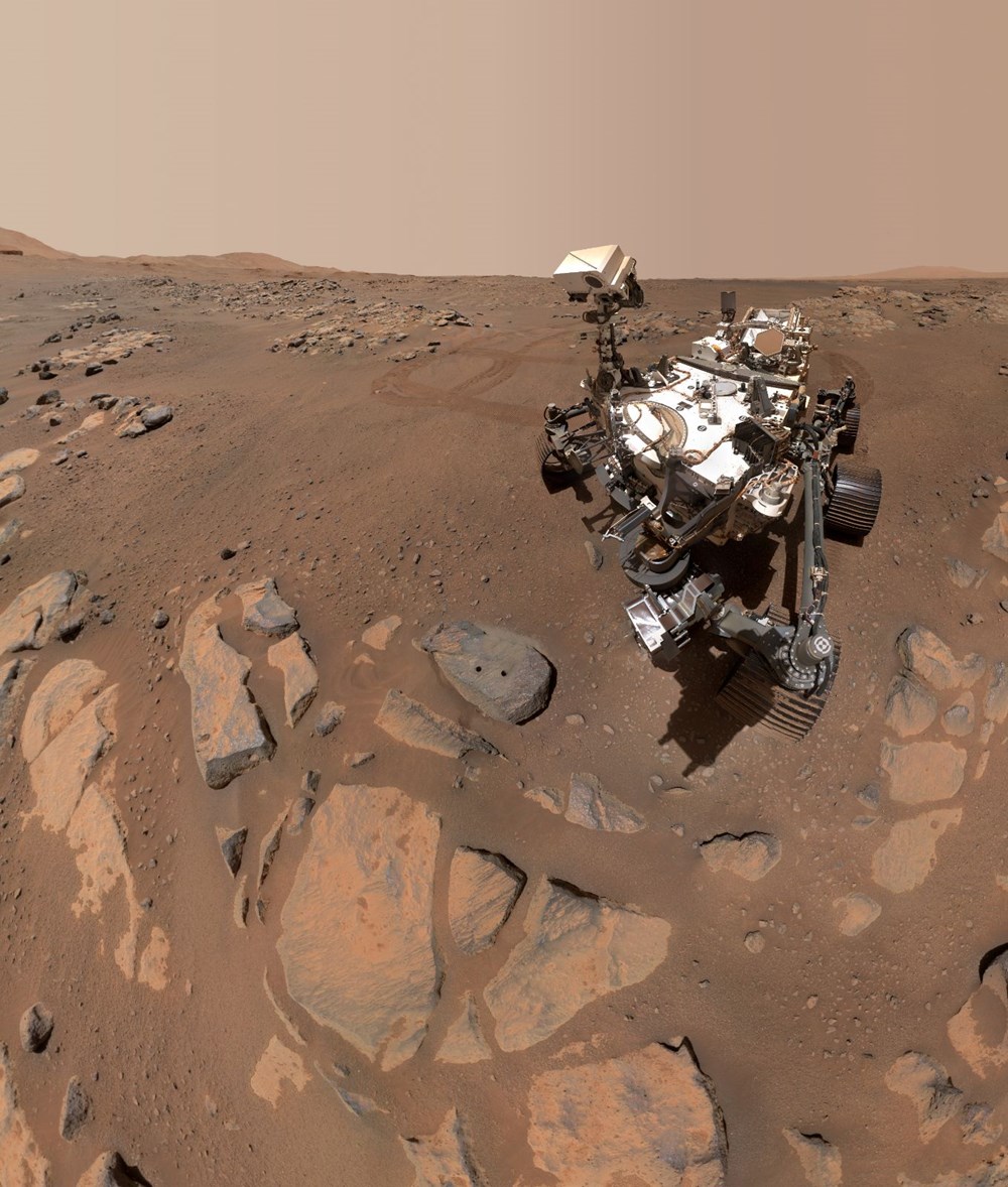 NASA fotoğraflarını paylaştı: Mars'ta uzaylı yaşamının olabileceğine dair kanıt bulundu - 7