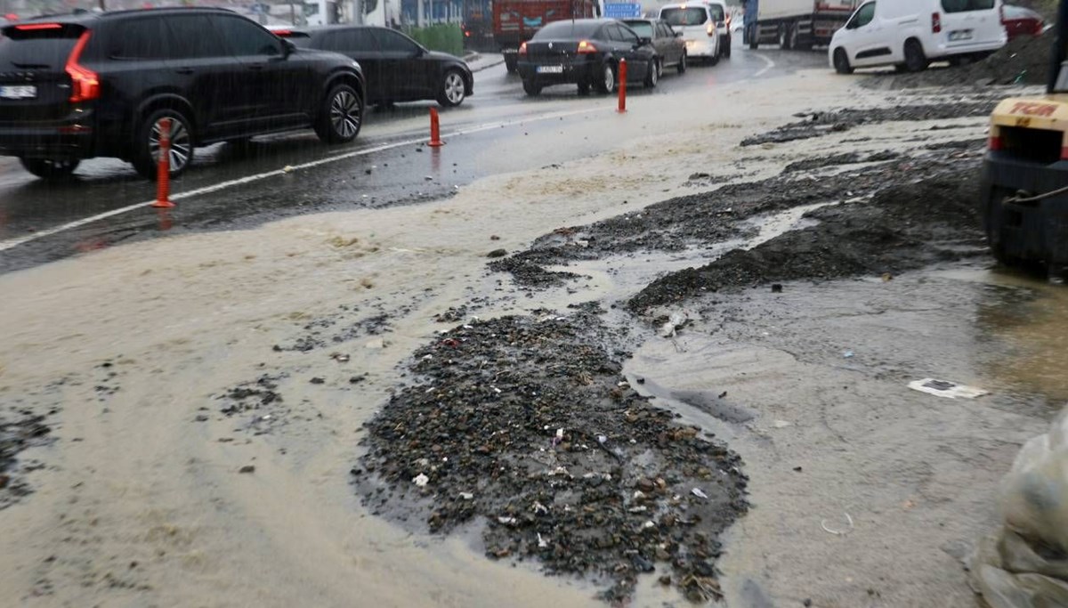 Sağanak hayatı olumsuz etkiledi