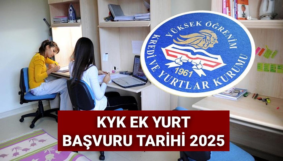 KYK ek yurt başvuru takvimi 2025: GSB KYK ek yurt başvuruları ne zaman? Gözler o tarihte KYK ek yurt başvuru takvimi 2025: GSB KYK ek yurt başvuruları ne zaman? Gözler o tarihte