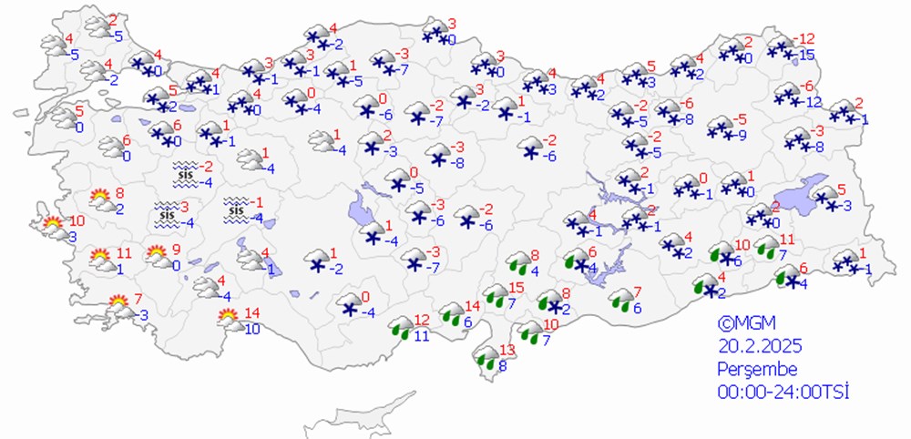 Kış daha bitmedi... İstanbul ve Ankara'da kar alarmı: Sıcaklık 12 derece azalacak - 10