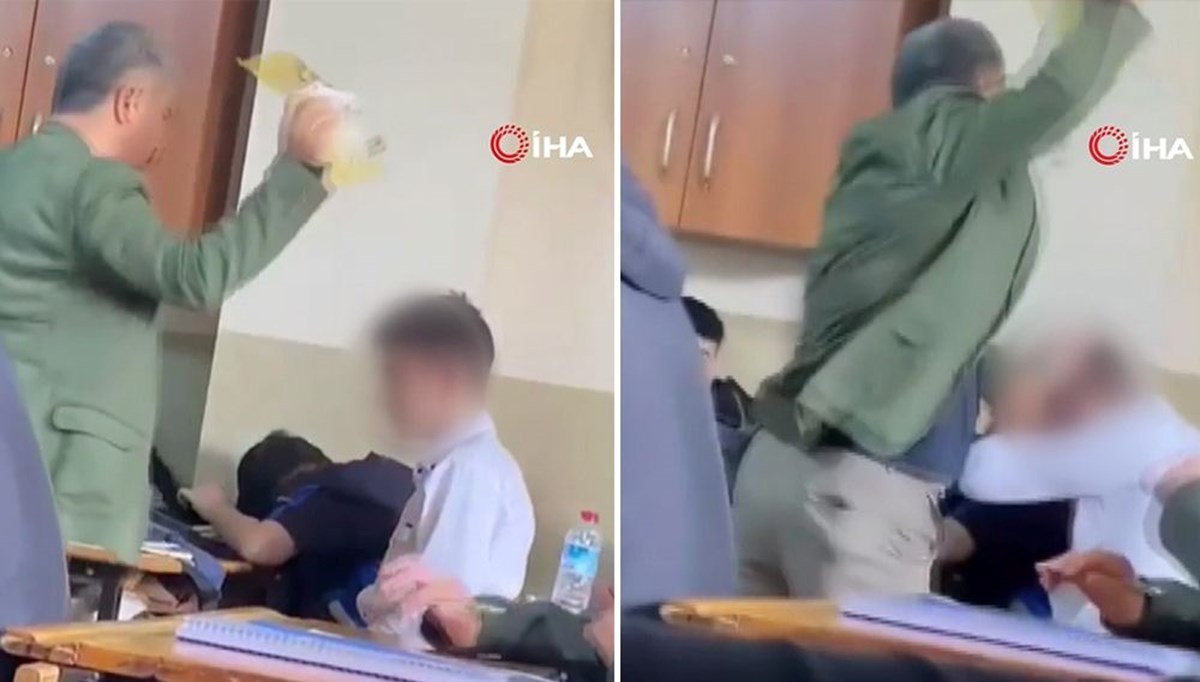 Beylikdüzü’nde öğretmen, öğrencisini kitapla dövdü Beylikdüzü’nde öğretmen, öğrencisini kitapla dövdü