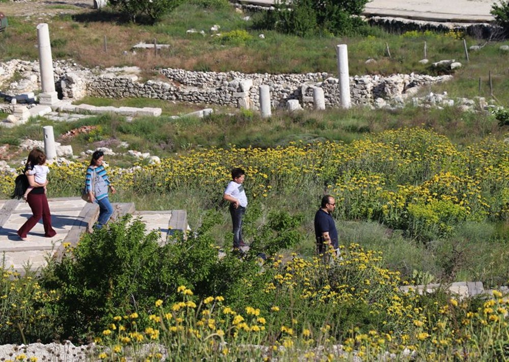 'Aşkların şehri' Sagalassos'u 42 binden fazla kişi ziyaret etti - 11