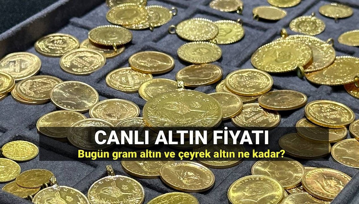 Bugün altın ne kadar? 8 Ağustos son dakika gram altın fiyatı