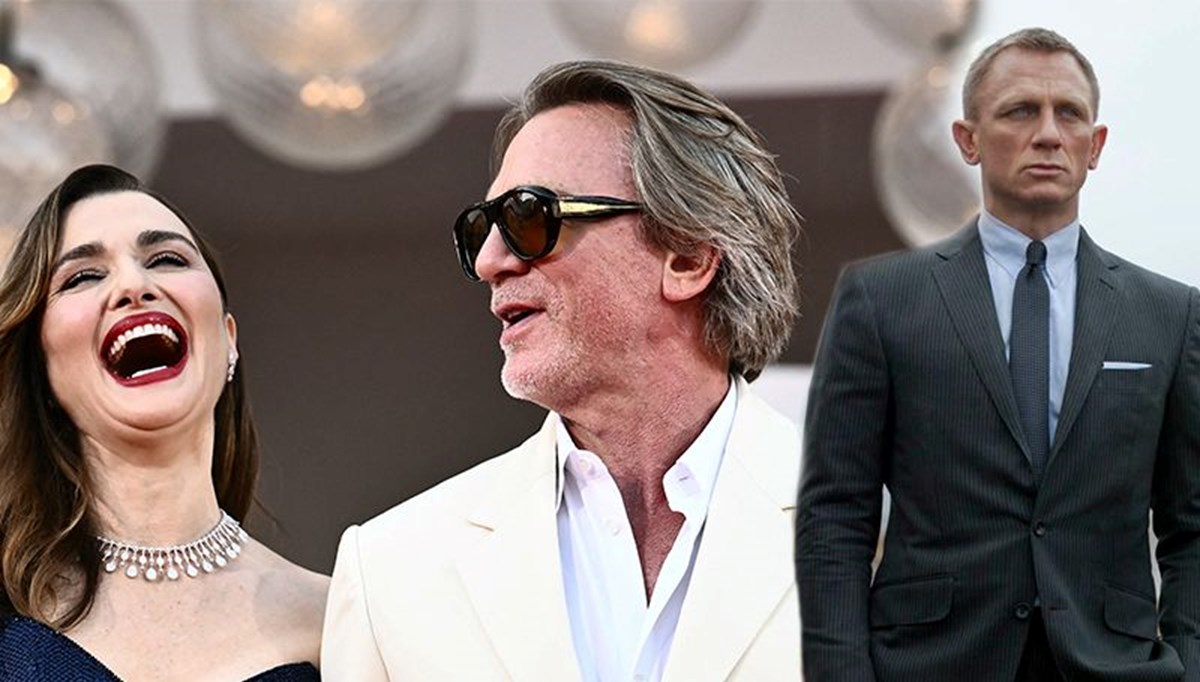 Daniel Craig yeni imajıyla Venedik Film Festivali'nde