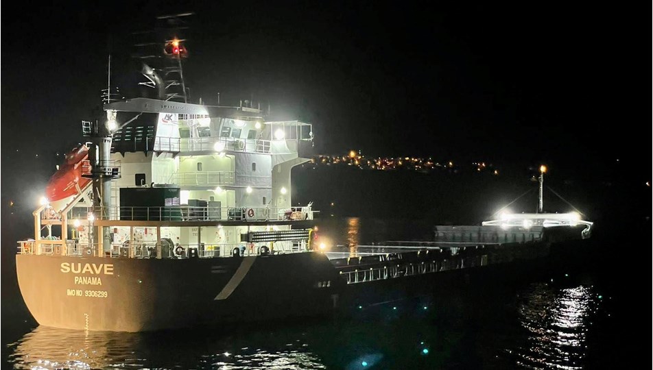 Çanakkale Boğazı girişinde gemi arızası