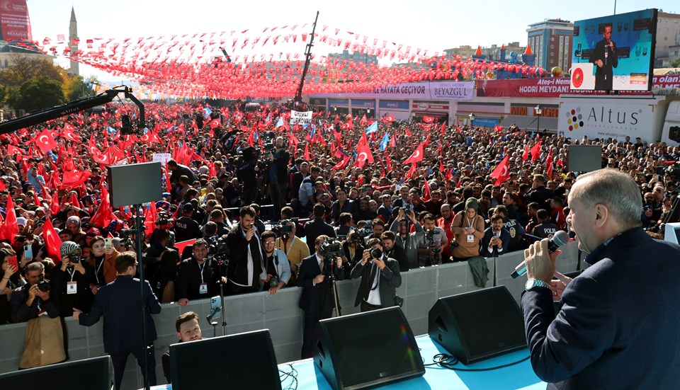 Cumhurbaşkanı Erdoğan: 30 km'lik güvenlik şeridini muhakkak tamamlayacağız - 1