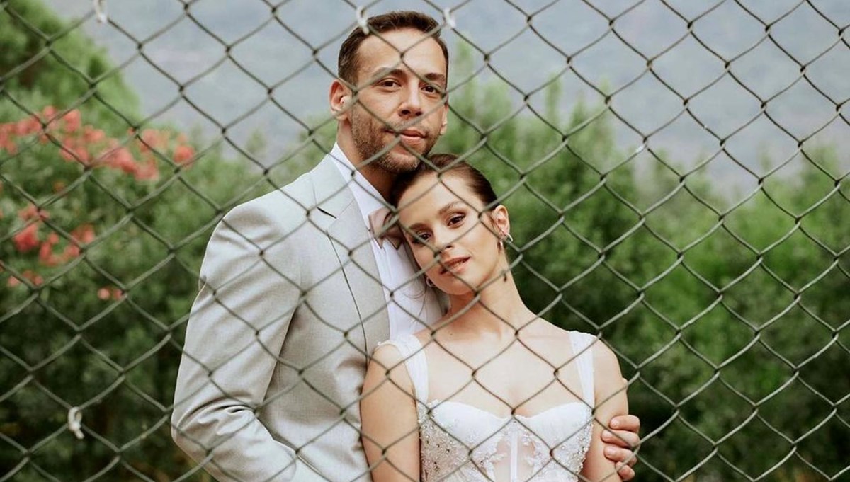 Oyuncu Gizem Katmer ve Güçlü Aydoğdu evlendi