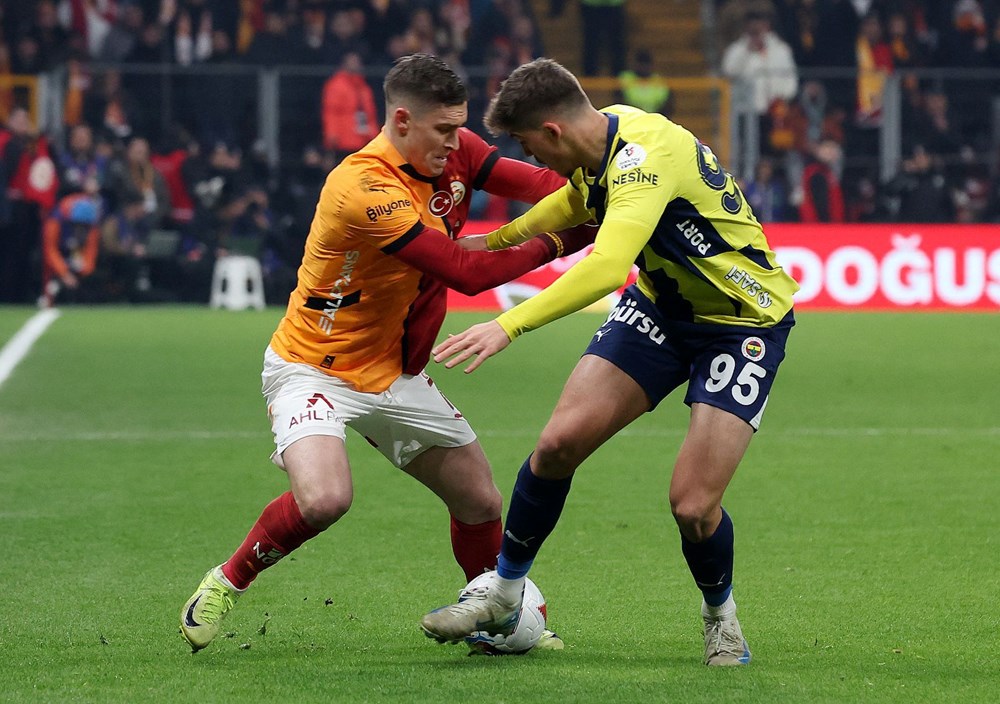 Galatasaray-Fenerbahçe derbisinde golsüz beraberlik - 1