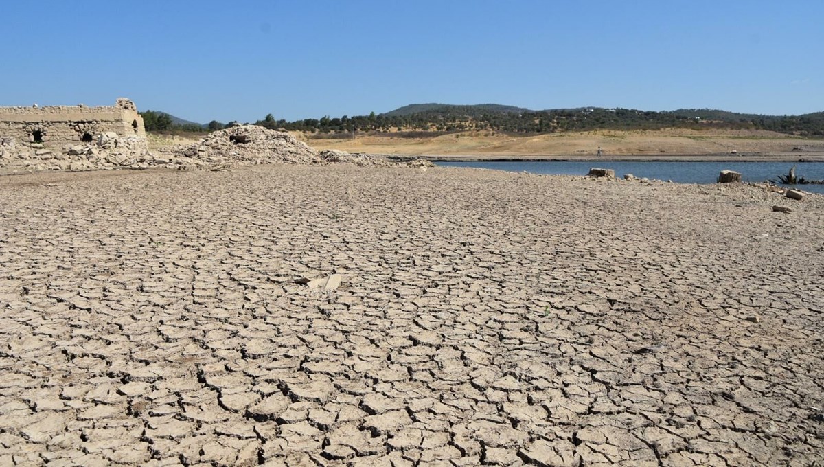 Bodrum’a su veren ikinci baraj da kurudu Bodrum’a su veren ikinci baraj da kurudu