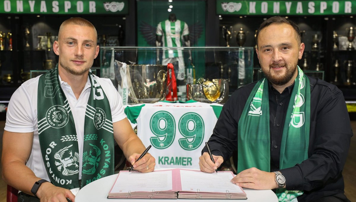 Konyaspor, Blaz Kramer'i transfer etti Konyaspor, Blaz Kramer'i transfer etti