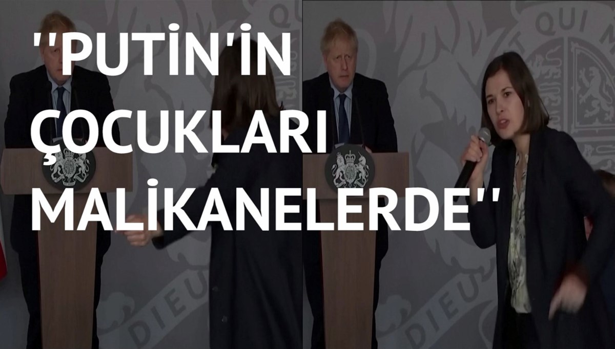 Ukraynalı gazeteci İngiltere Başbakanı’na isyan etti