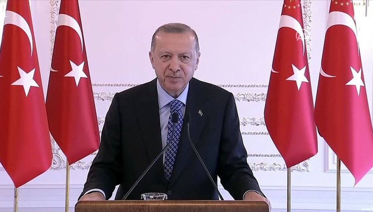 Cumhurbaşkanı Erdoğan: Doğu Akdeniz'deki gelişmeleri  tribünden izlememiz mümkün değil