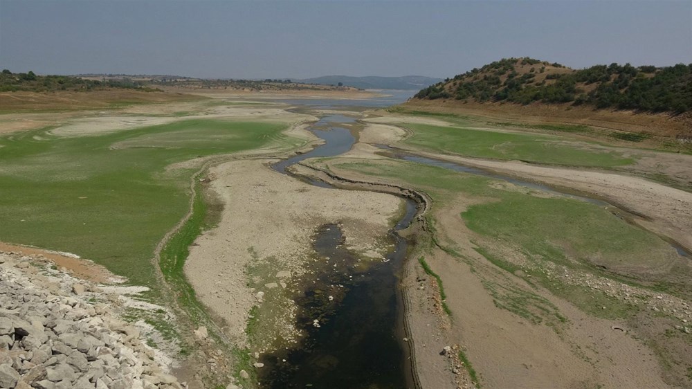 İkizcetepeler Barajı'nda su seviyesi düştü, köy kalıntıları ortaya çıktı - 5