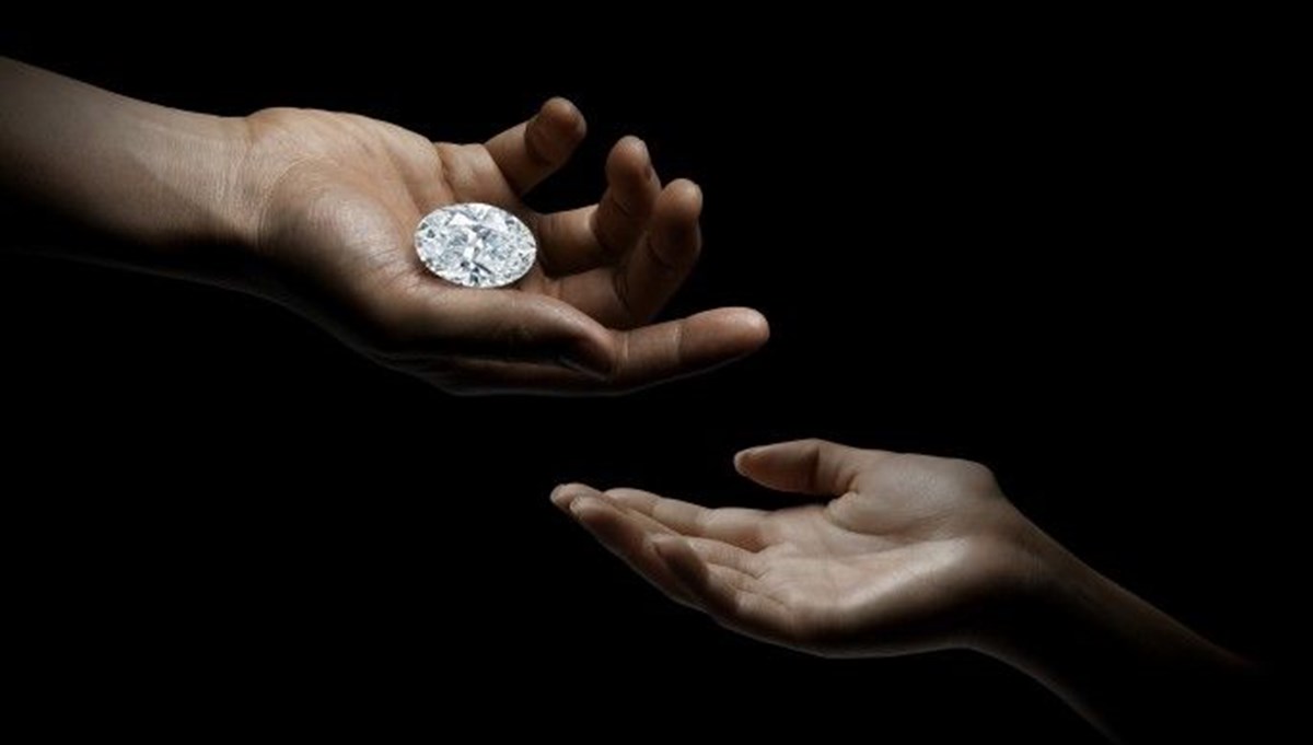 102 karat pırlanta İngiltere’de satışa çıkıyor