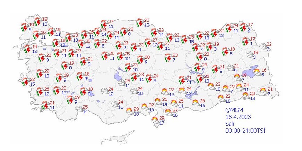 Bayramda hava nasıl olacak? İşte yurt geneli hava durumu raporu - 7