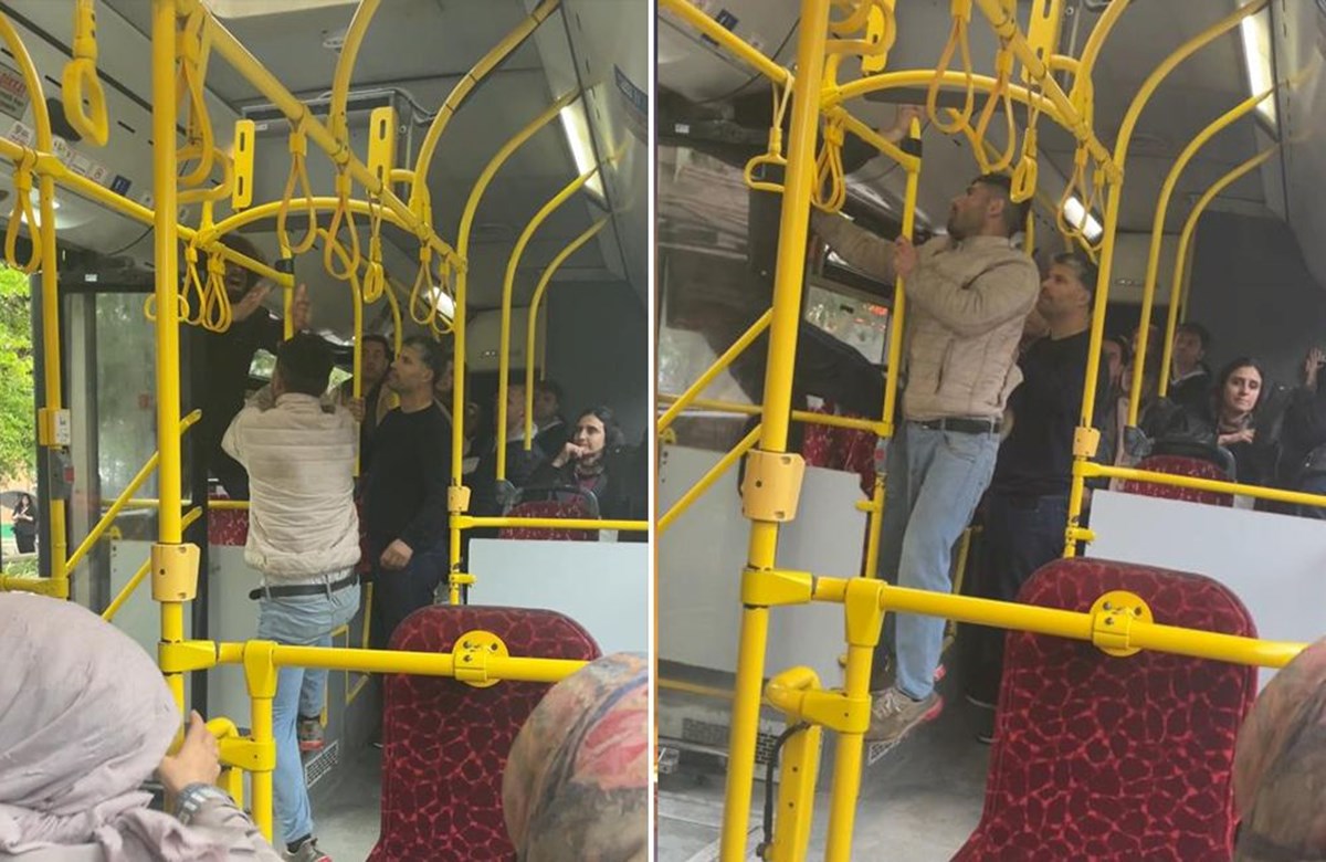 İstanbul’da otobüste olay: “Yanıma kimse oturmasın” deyip olay çıkardı İstanbul’da otobüste olay: “Yanıma kimse oturmasın” deyip olay çıkardı