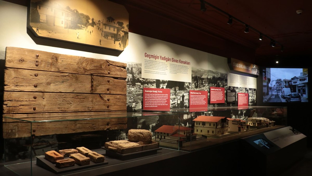Bir şehrin hikayesi tarihi binada sergileniyor (Sivas Şehir Müzesi)