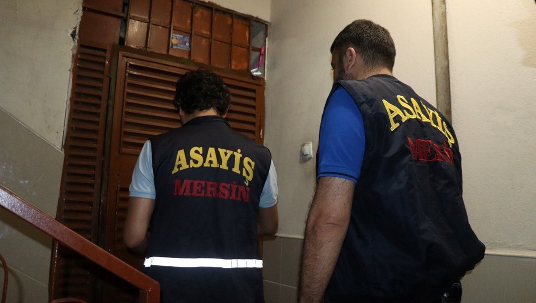Mersin'de aranan şahıslar operasyonu 84 gözaltı