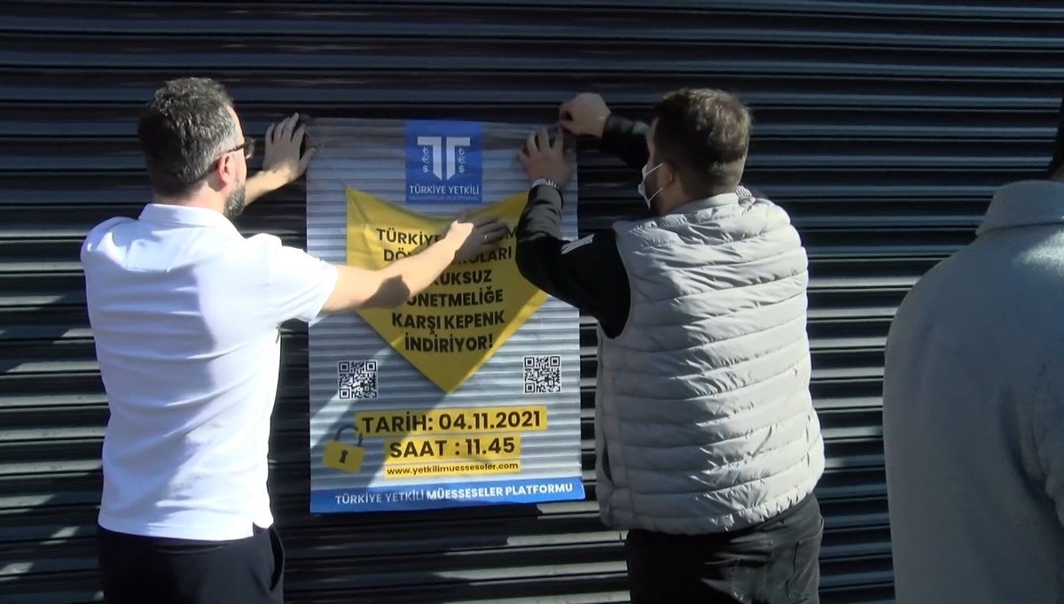 Döviz büroları kepenk kapattı