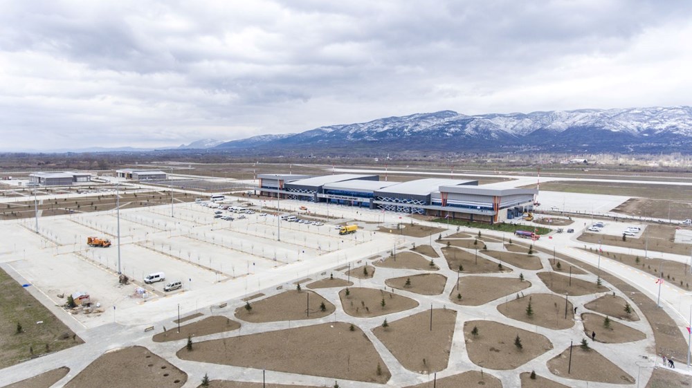President erdogan inaugurates tokat new airport