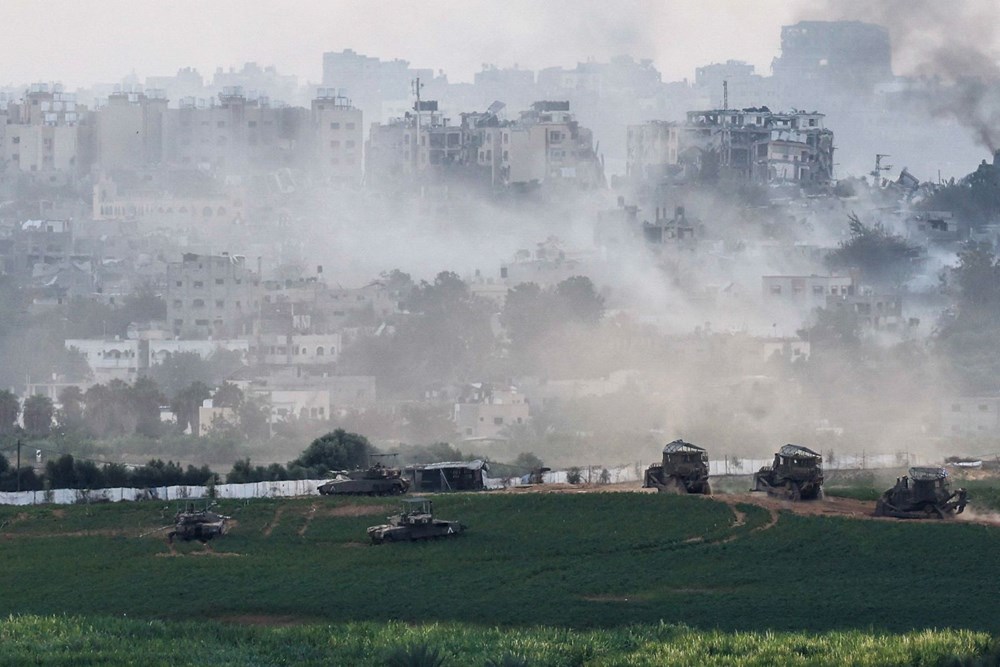 İsrail askerleri Gazze topraklarında (İsrail-Hamas çatışmalarında 24.gün) - 4