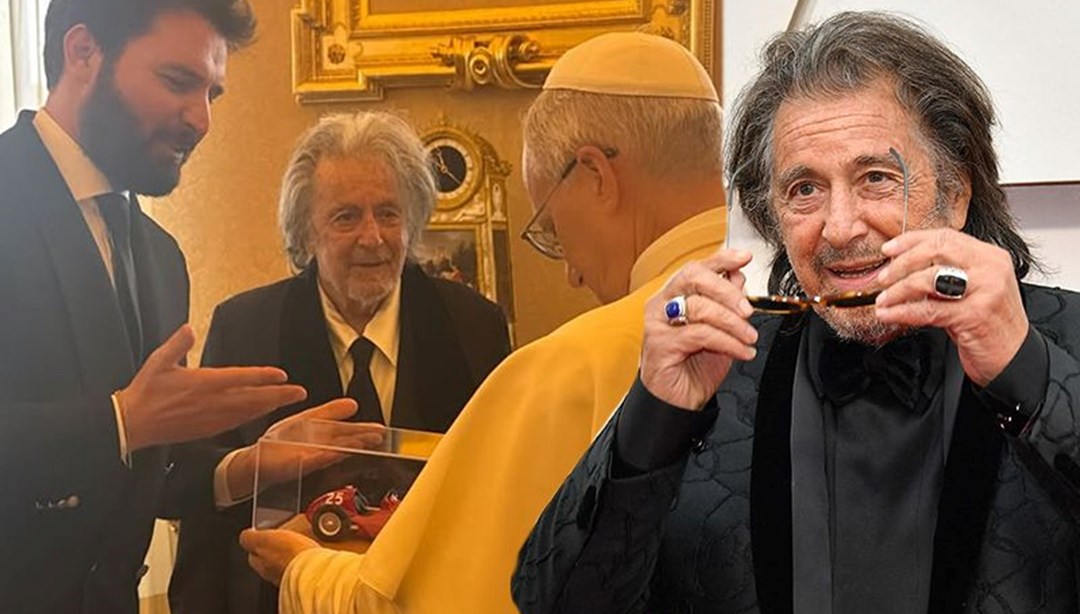 Al Pacino, Papa Leo ile tanıştı