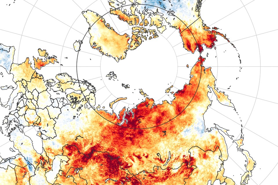Sibirya tarihinin en sıcak Haziran ayını yaşadı - 1
