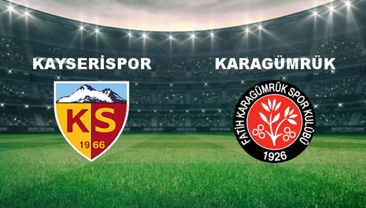 Kayserispor - Karagümrük Maçı Ne Zaman? Kayserispor - Karagümrük Maçı Hangi Kanalda Canlı Yayınlanacak?