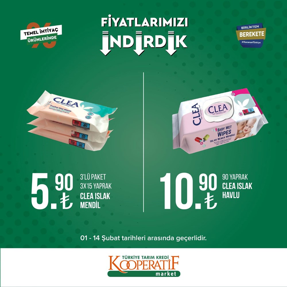 Tarım Kredi Kooperatif Market yeni indirimli ürünler listesi belli oldu (1-14 Şubat güncel indirimli ürünler kataloğu) - 9