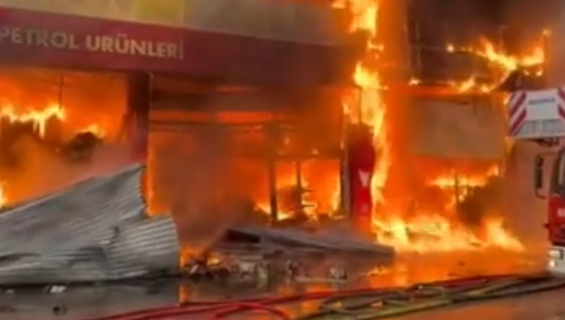 Bursa sanayi sitesinde yangın