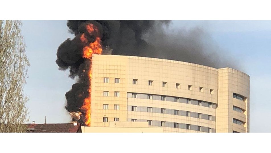 Gaziosmanpaşa Taksim İlkyardım Hastanesi'nde yangın