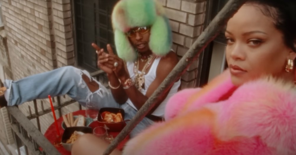 Rihanna ve ASAP Rocky'den evlilik söylentilerini artıran müzik klibi - 4