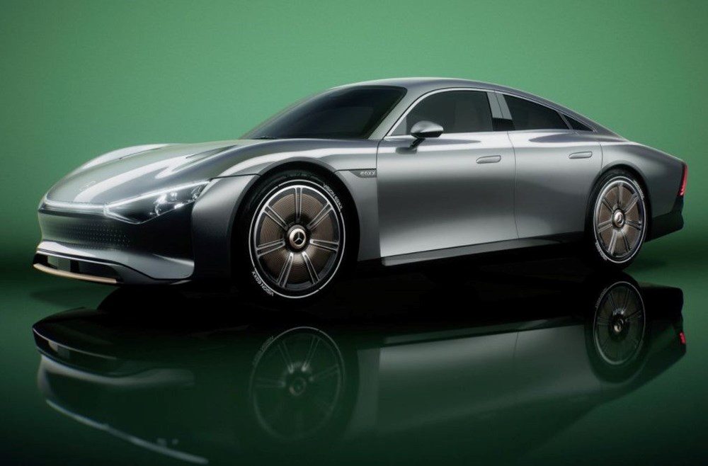 Mercedes-Benz yeni elektrikli modelini tanıttı: Tek şarjla 1000 kilometre menzil - 12