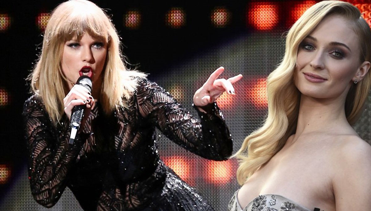 Taylor Swift'ten Sophie Turner'a: Kuzey’in Kraliçesi için diz çöküyorum Taylor Swift'ten Sophie Turner'a: Kuzey’in Kraliçesi için diz çöküyorum