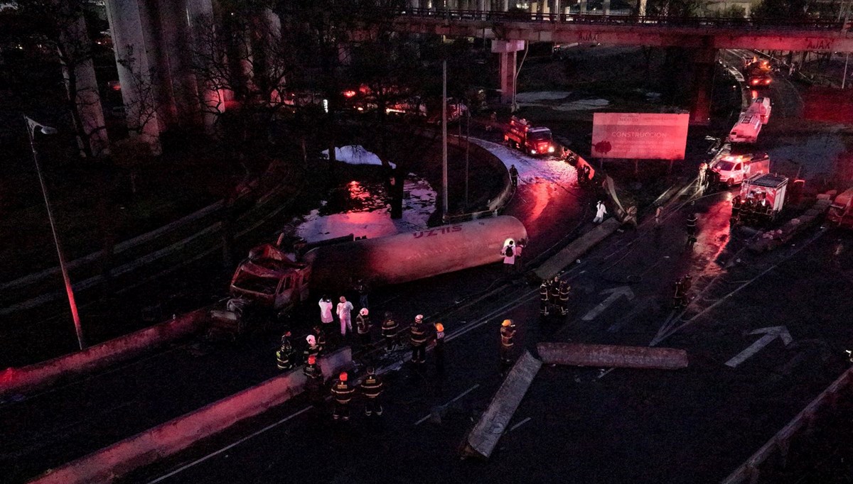 LGP tankeri infilak etti: Dört ölü, 90 yaralı