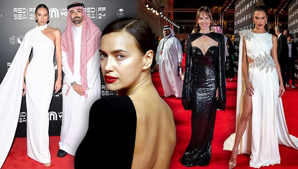 Ünlü yıldızlar Suudi Arabistan'daki Kızıldeniz Film Festivali'ne katıldı