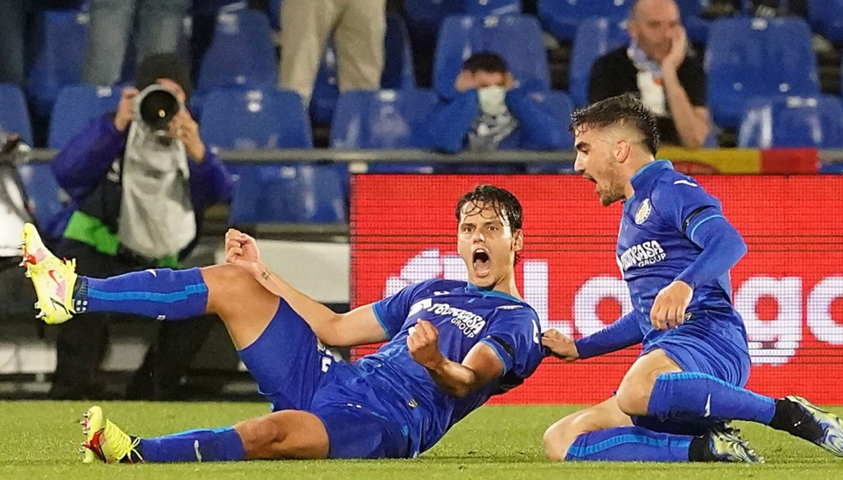 Enes Ünal Getafe'ye hayat verdi