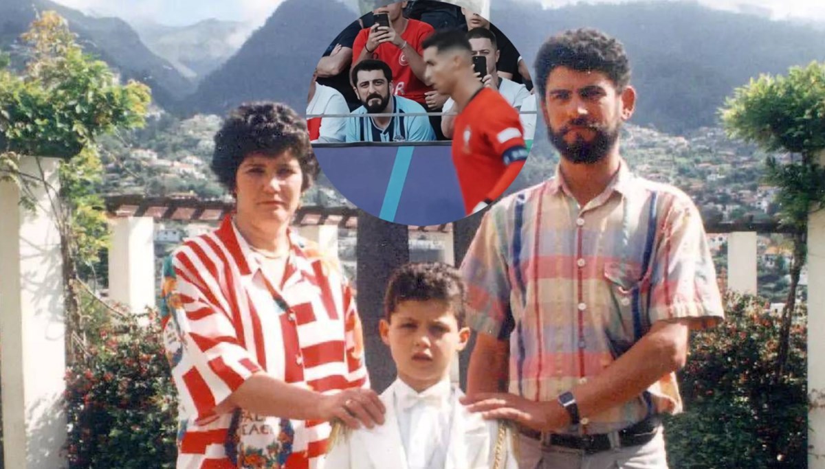 Ronaldo'nun annesi Ronaldo'nun annesi