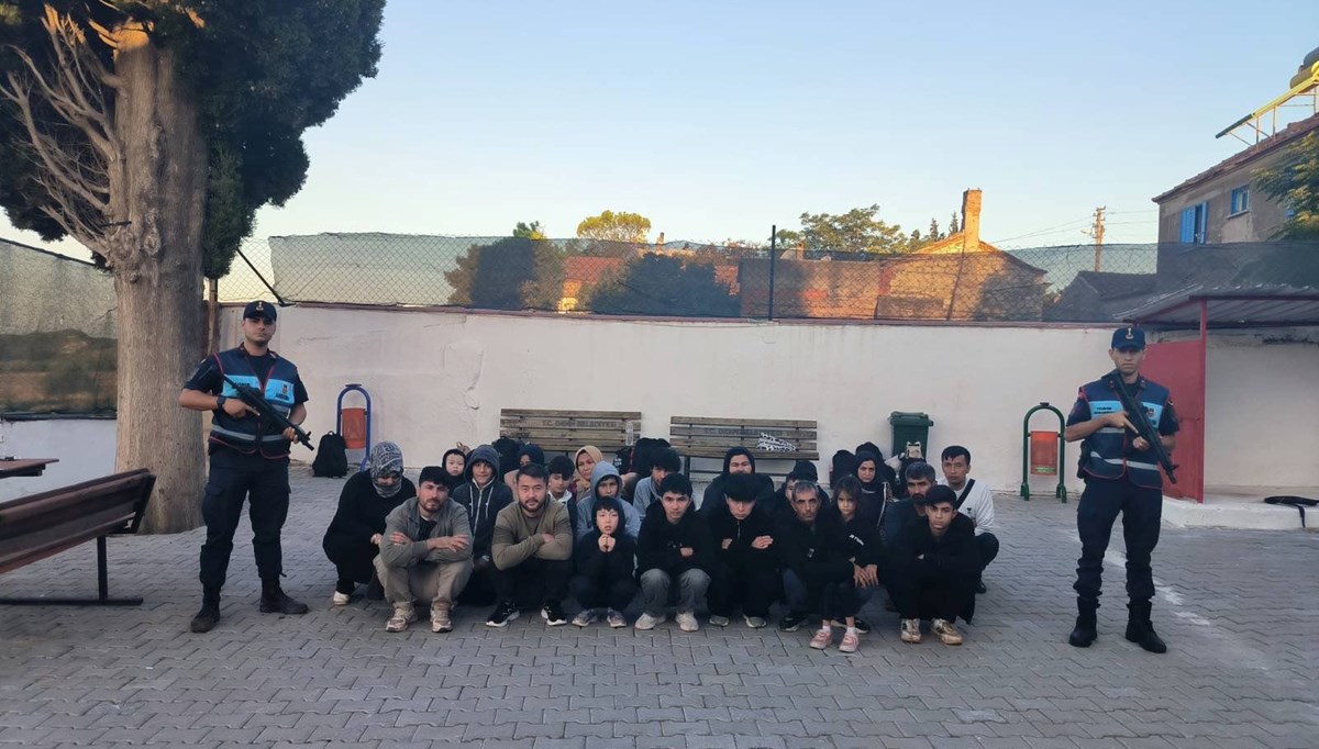 Aydın'da 23 düzensiz göçmen yakalandı