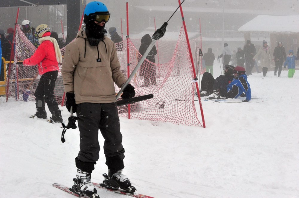 Uludağ'da kar kalınlığı 55 santimetreye ulaştı - 10