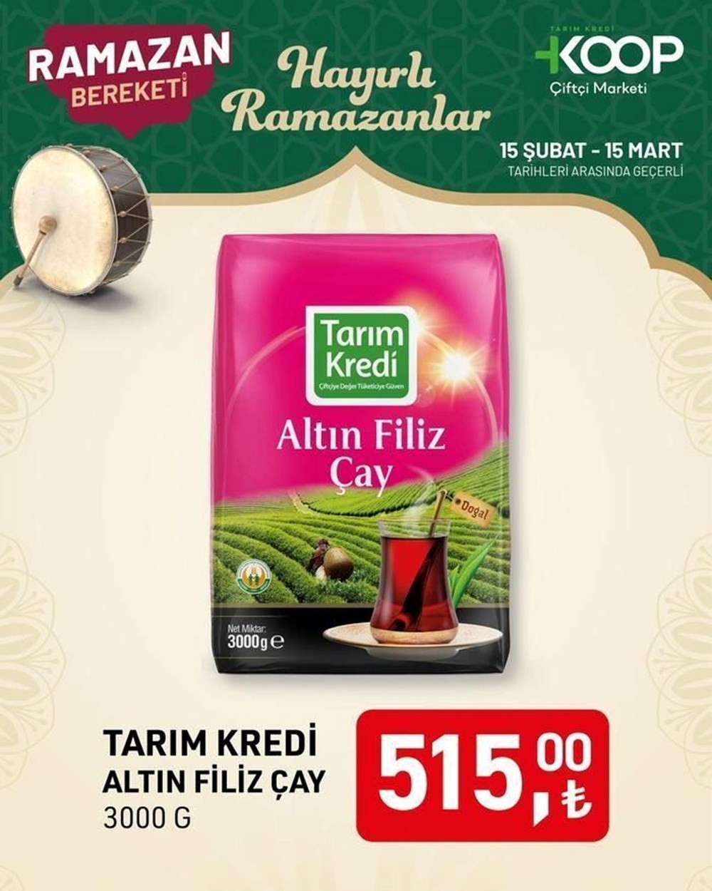 Tarım Kredi'de Ramazan Bereketi: Mart Ayı İndirimleri Son Çağrısı! (9-15 Mart 2025) 85 W 7N0Z0VakC CAmgP4B7GQ
