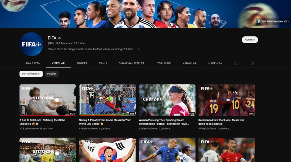 FIFA'dan Dünya Kupası Katar 2022 belgeseli - 1